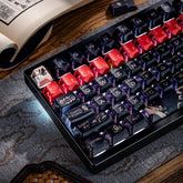 Monkey King Theme Keycaps Set for Mechanical Keyboard, PBT, ISO, Cherry Profile, Dye-Sub Legends, Mx(+)Switches, 146pcs